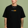 Porte Hobe- Black Cotton Men's T-shirt