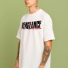 2 Vengeance - White Cotton Men's T-shirt