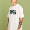 2 Game Over - White Cotton Men's T-shirt