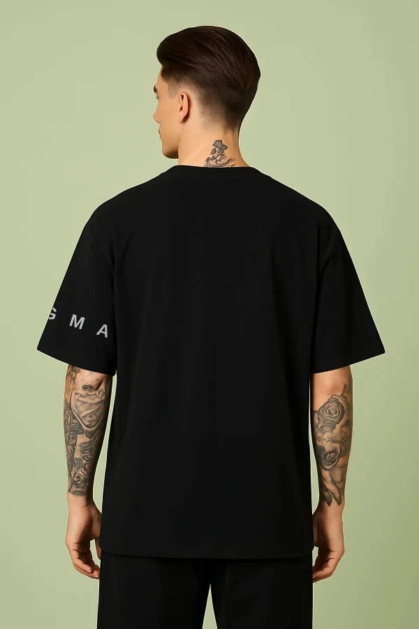 Sigma- Black Cotton Men's T-shirt