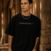 A RAMA- Black Cotton Men's T-shirt