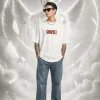 Devil- White Cotton Men's T-shirt