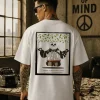 Peace - White Cotton Men's T-shirt