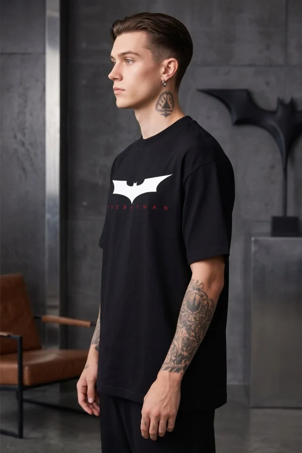 Bat Man- Cotton Men's T-shirt
