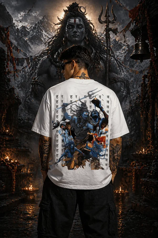 Bhola - White Cotton Men's T-shirt