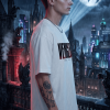 thght Vengeance - White Cotton Men's T-shirt