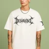 1 t Desi Rebel - Spike - White Cotton Men's T-shirt