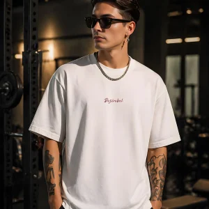 Cardio - White Cotton Men's T-shirt