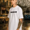 Annorakom - White Cotton Men's T-shirt