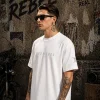 B Desi Rebel - White Cotton Men's T-shirt
