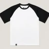 Alpha - Black & White Cotton Men's T-shirt