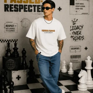 Mission Passed - White Cotton Men's T-shirt